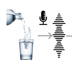 The Sound of Water: Inferring Physical Properties from Pouring Liquids